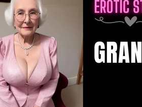 [granny story] granny calls young male escort part 1