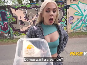 would you like a creampie? (random stranger)