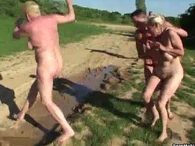grannies get fucked in the mud