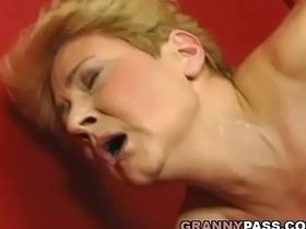 shy granny becomes slut